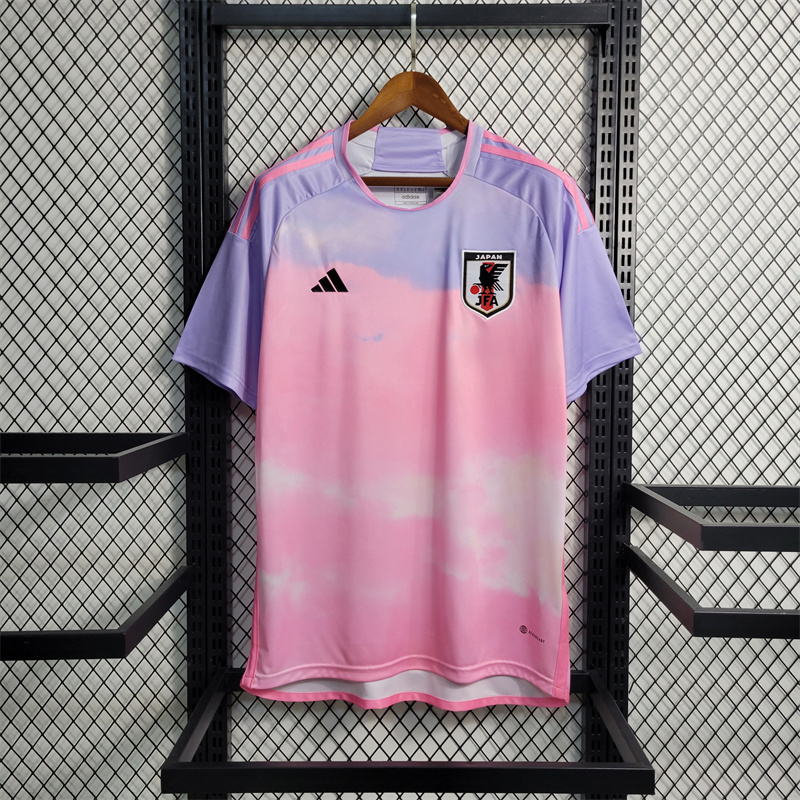 Japan 23-24 Away Pink Jersey - Fans Version